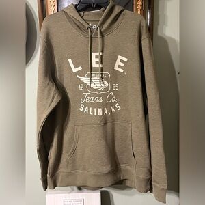 NWT Lee Winged Graphic Hooded Sweatshirt XL